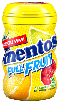 mentos - Full Fruit Kaugummi zuckerfrei 35er